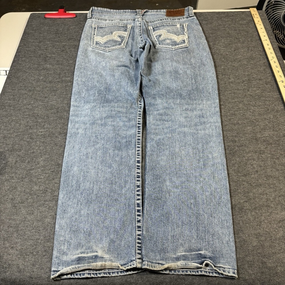 Big Star Men's Voyager Straight 34 Relaxed Men's Jeans Light Wash (34x31) Y2K